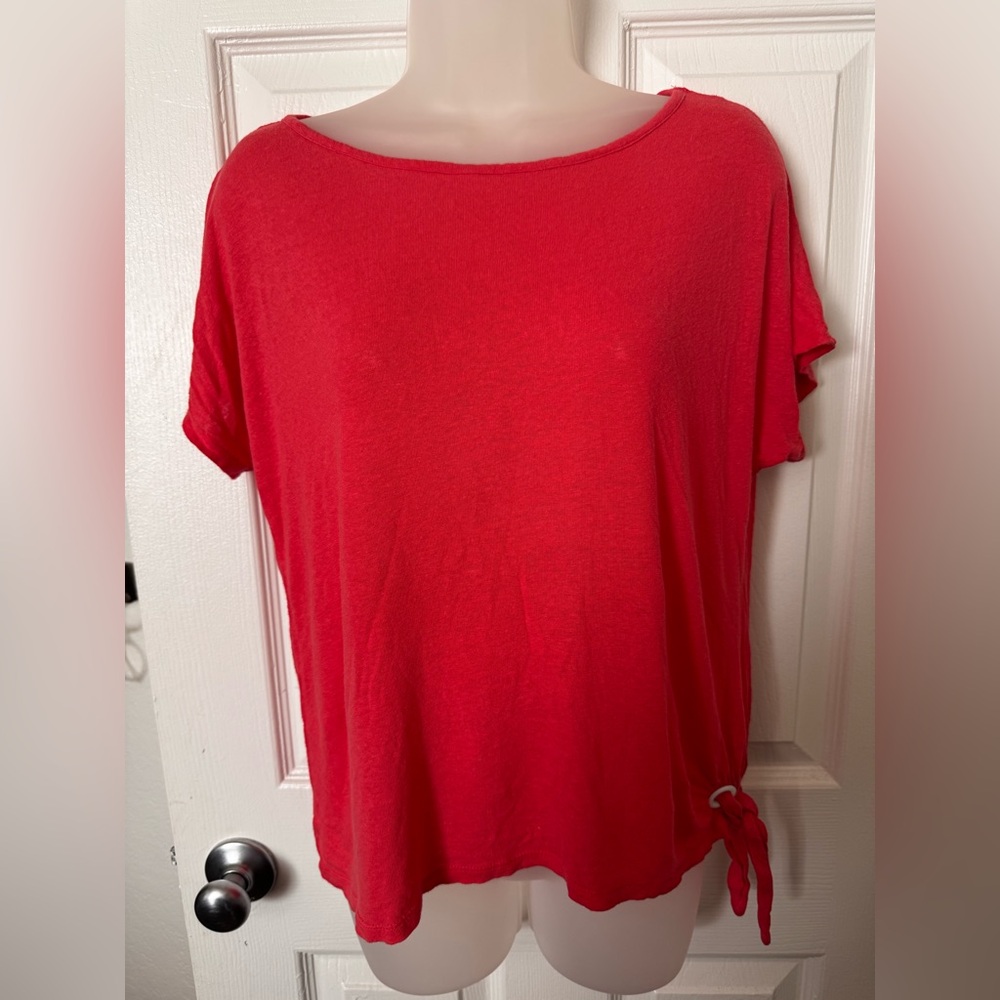 MICHAEL Michael Kors Vibrant Coral Short Sleeve Tee
